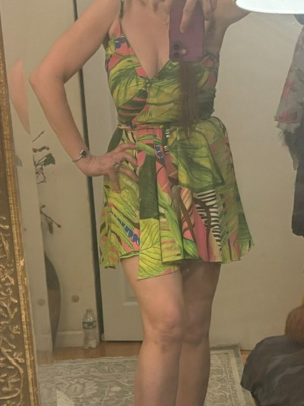 Farm Rio Wrap Dress, Size S